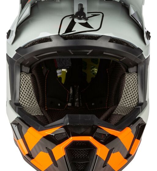 Casco Enduro KLiM F5 Koroyd Carbono 2021 Color Naranja Talla / Tamaño MD