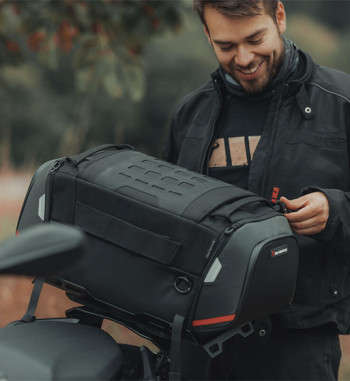 Bolsa de equipaje SW-Motech 1680D Ballistic Nylon 32-42L